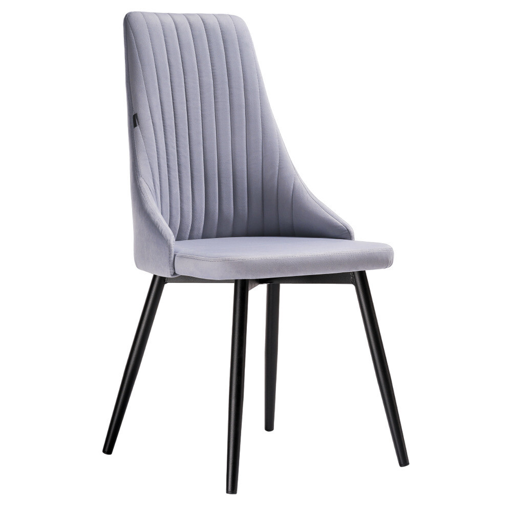 Изображение товара Стул Нараян серый с металлокаркасом от Woodville