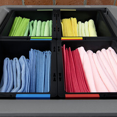 Салфетка микроволокно 40х40 см Karcher желтая (10 шт.) - фото 2