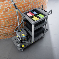 Салфетка микроволокно 40х40 см Karcher зеленая (10 шт.) - фото 2