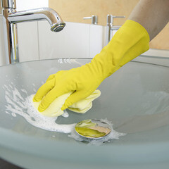 Салфетка микроволокно 40х40 см Karcher желтая (10 шт.) - фото 4