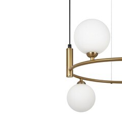 Светильник подвесной Maytoni Ring G9 100 Вт 5 кв.м латунь IP20 (MOD013PL-04BS1) - фото 2