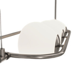 Светильник подвесной Maytoni Erich E14 120 Вт 9 кв.м никель IP20 (MOD221PL-03N) - фото 2