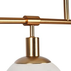 Светильник подвесной Maytoni Erich E14 200 Вт 10 кв.м латунь IP20 (MOD221-PL-05-G) - фото 3