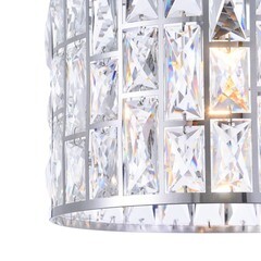 Светильник подвесной Maytoni Gelid E27 60 Вт 3 кв.м хром IP20 (MOD184-PL-01-CH) - фото 2