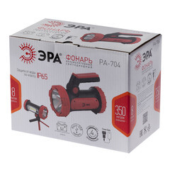 Фонарь прожекторный Эра светодиодный 1 LED 10 Вт аккумуляторный Li-lon 6000 мАч пластик 4 режима (Б0041473/4499) - фото 8