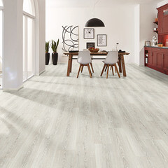 Ламинат 33 класс Ultradecor Expert Choice дуб стерлинг туманный 2,22 кв.м 8 мм с фаской - фото 2