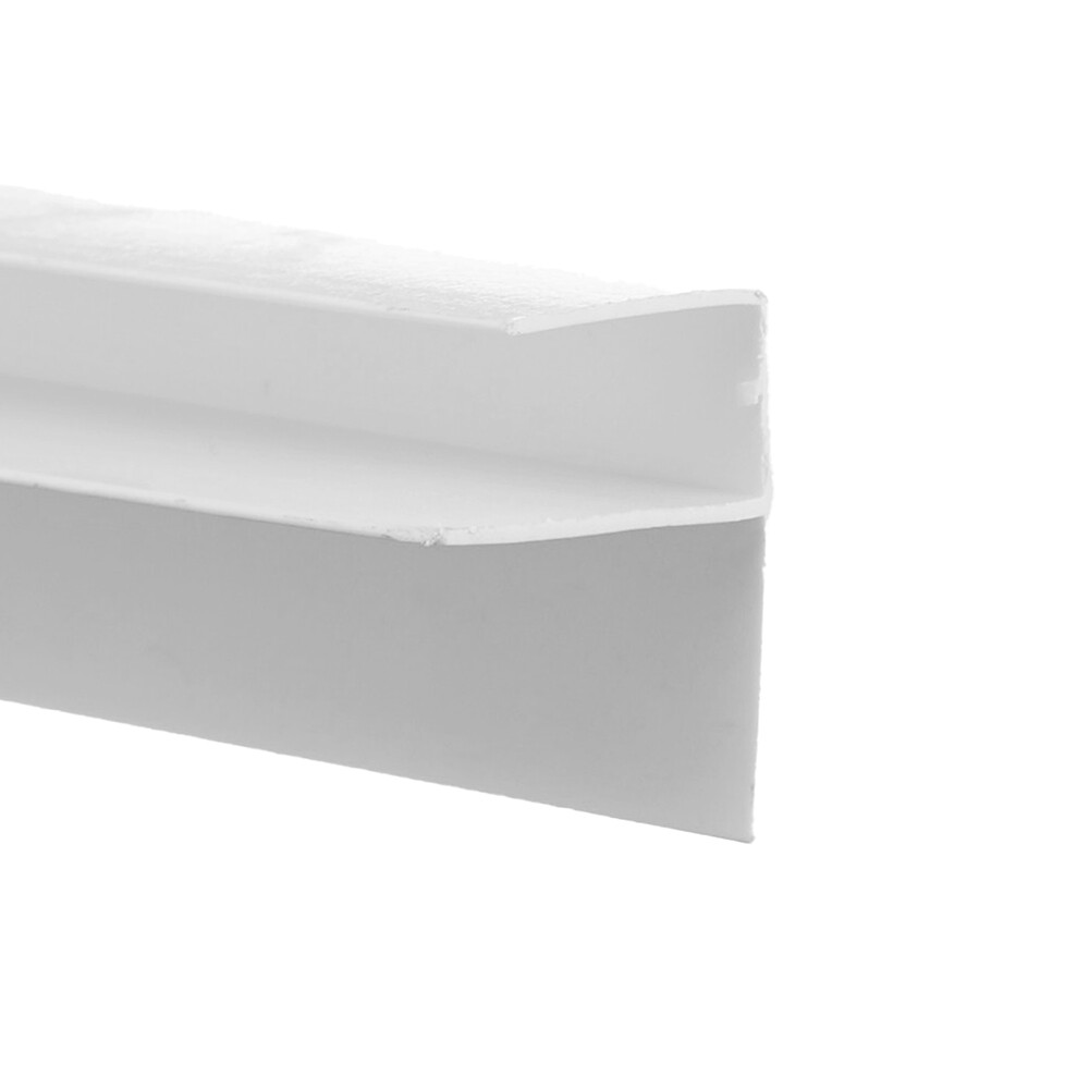 Профиль F-образный 25х3000х10 мм белый