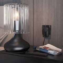 Умная розетка Elektrostandard Minimir Home (a054336) черная матовая с заземлением - фото 4