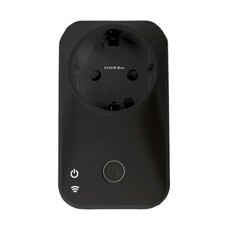 Умная розетка Elektrostandard Minimir Home (a054336) черная матовая с заземлением