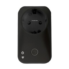 Изображение товара Умная розетка Elektrostandard Minimir Home (a054336) черная матовая с заземлением