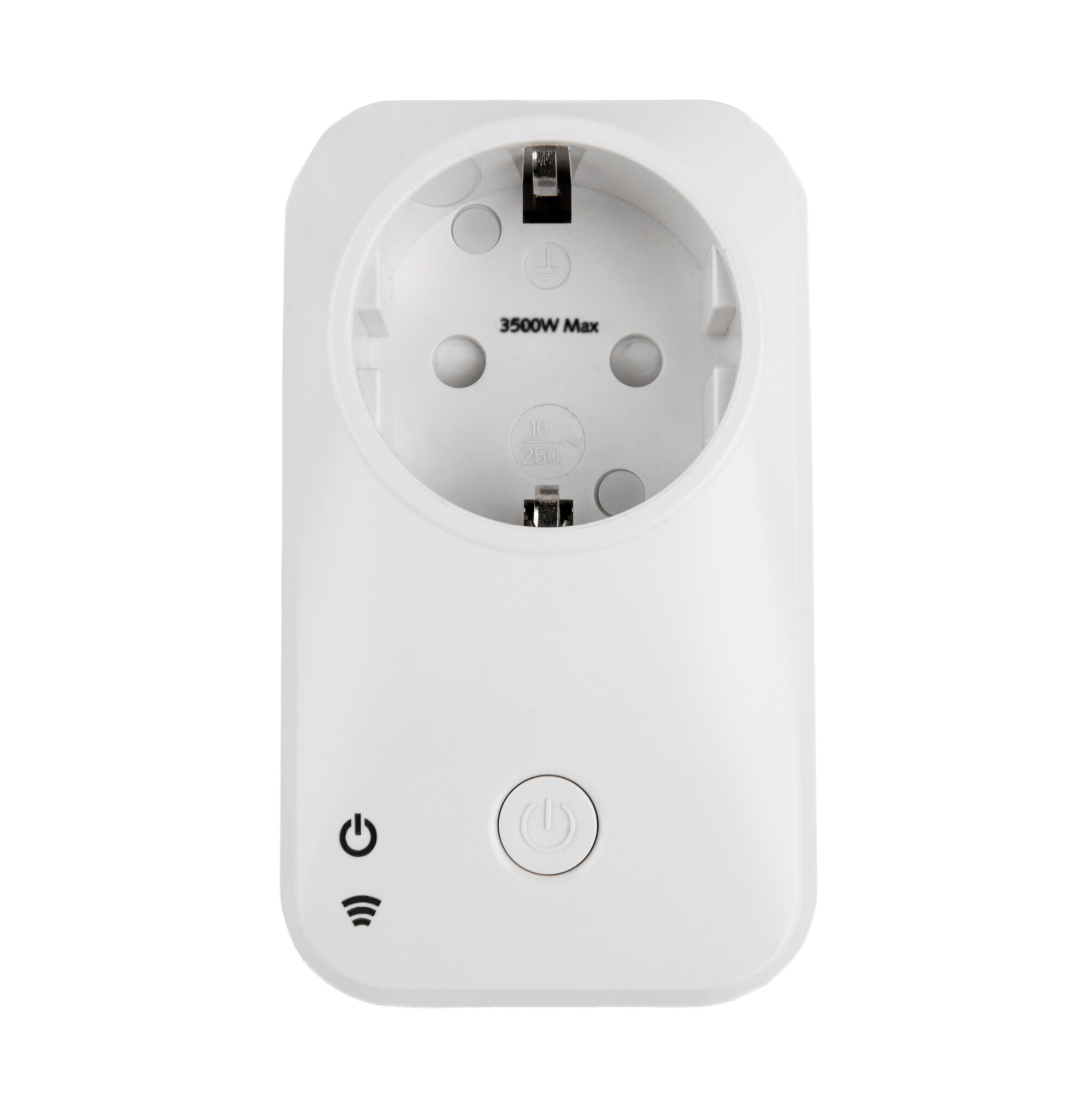 Изображение товара Умная Wi-Fi розетка Elektrostandard Minimir Home с таймером и защитой, белая