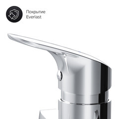 Смеситель для ванны AM.PM Like хром однорычажный с длинным изливом без лейки (F8090016) - фото 7