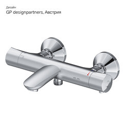 Смеситель для ванны AM.PM Like хром термостатический с коротким изливом без лейки (F8050000) - фото 8