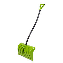 Лопата снеговая Павловская Заря Prof полипропилен с металлическим черенком 1450х500 мм (ZP0034) - фото 2