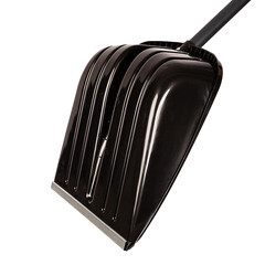 Лопата снеговая Павловская Заря Expert M полипропилен с металлическим черенком 1460х390 мм (ZP0031) - фото 3