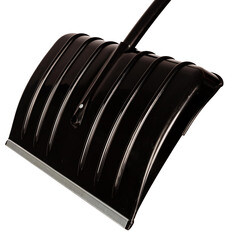 Лопата снеговая Павловская Заря Expert L полипропилен с металлическим черенком 1450х540 мм (ZP0032) - фото 2