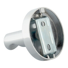 Крючок для ванной Fixsen Hotel одинарный на шуруп металл хром (FX-31005B) - фото 3