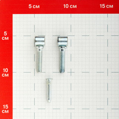 Петля ПВО2-М8 ввертная универсальная разъемная 88х25 мм цинк - фото 2