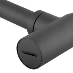 Сифон для раковины Wirquin Linies 1 1/4х32 мм с выпуском d65 мм с отводом черный (30987099) - фото 5