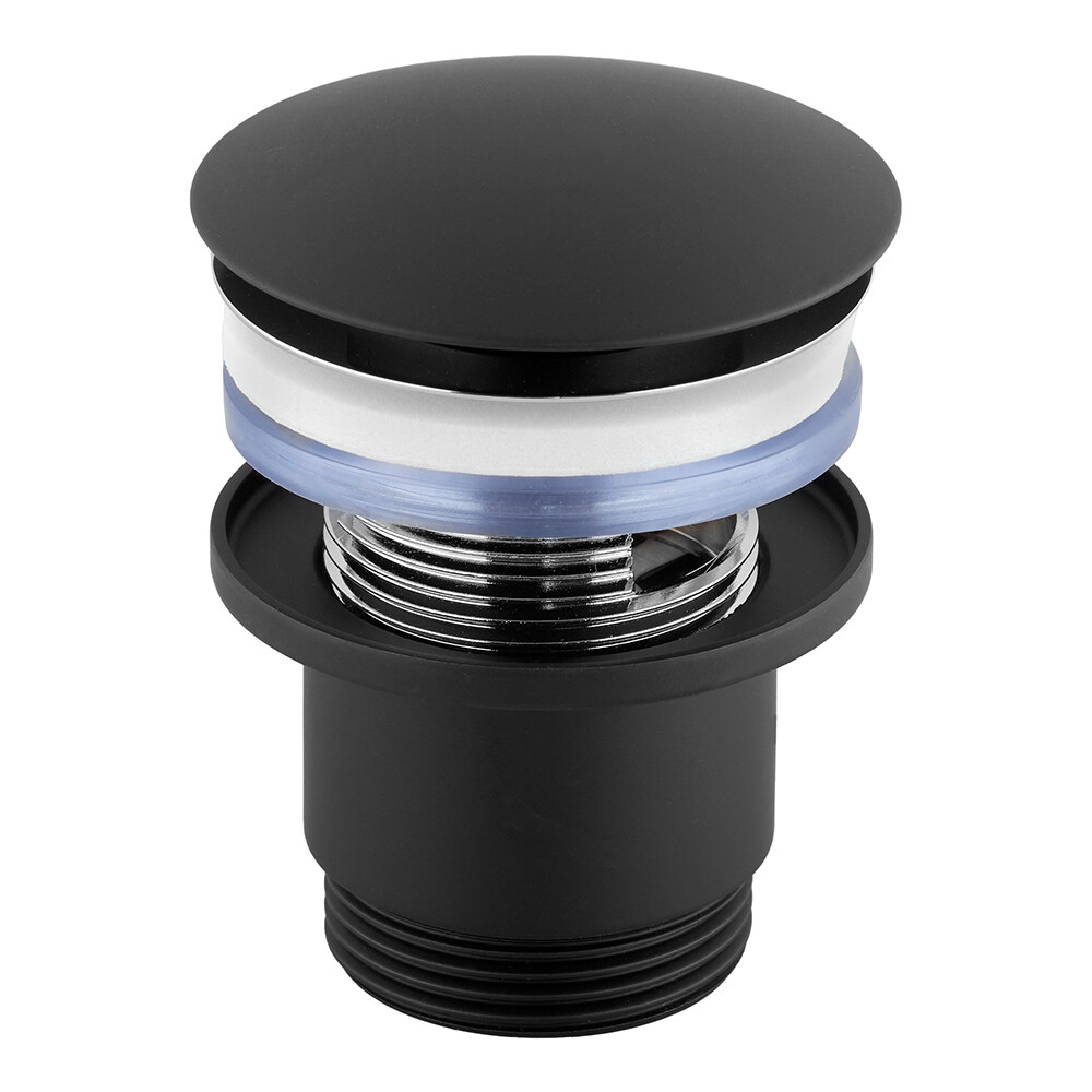 Изображение товара Донный клапан Wirquin Black Touch 1 1/4 с переливом