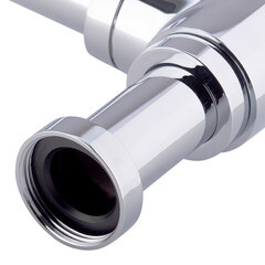 Сифон для раковины Wirquin Linies 1 1/4х32 мм без выпуска с отводом хром (31608002/30987189) - фото 5