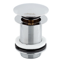 Донный клапан Wirquin клик-клак 1 1/4 без перелива хром (30723104) - фото 4