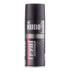 Грунт аэрозольный Kudo Arte черный 520 мл - фото 3