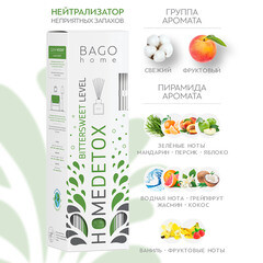 Аромадиффузор с палочками Bago home Кисло-сладкий детокс 100 мл - фото 5