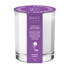 Свеча ароматическая Bago home Пудровый детокс 132 г - фото 5