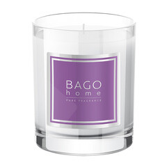 Свеча ароматическая Bago home Пудровый детокс 132 г - фото 3