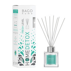 Аромадиффузор с палочками Bago home Свежий детокс 100 мл - фото 6