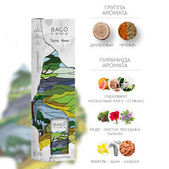 Аромадиффузор с палочками Bago home Новая земля 75 мл - фото 6