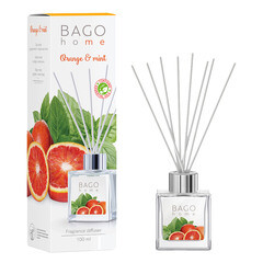 Аромадиффузор с палочками Bago home Апельсин с мятой 100 мл - фото 4