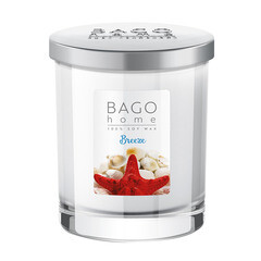 Свеча ароматическая Bago home Бриз 132 г - фото 2
