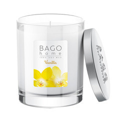 Свеча ароматическая Bago home Ваниль 132 г - фото 1
