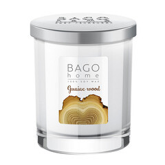 Свеча ароматическая Bago home Гваяковое дерево 132 г - фото 3