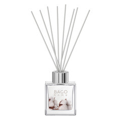 Изображение товара Аромадиффузор с палочками Bago home Свежий хлопок 100 мл