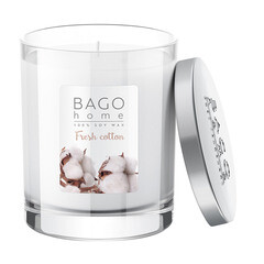 Изображение товара Свеча ароматическая Bago home Свежий хлопок 132 г