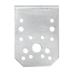 Уголок крепежный оцинкованный 90х90х65х2 мм - фото 2