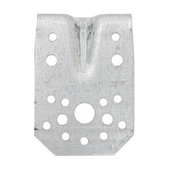 Уголок крепежный усиленный оцинкованный 90х90х65х2.5 мм - фото 2