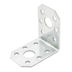 Изображение товара Уголок крепежный оцинкованный 50х50х35х1.8 мм