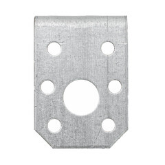 Уголок крепежный оцинкованный 50х50х35х1.8 мм - фото 2