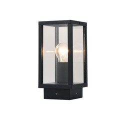 Светильник садово-парковый настенный Arte Lamp Pot черный E27 60 Вт IP54 (A1631FN-1BK) - фото 3