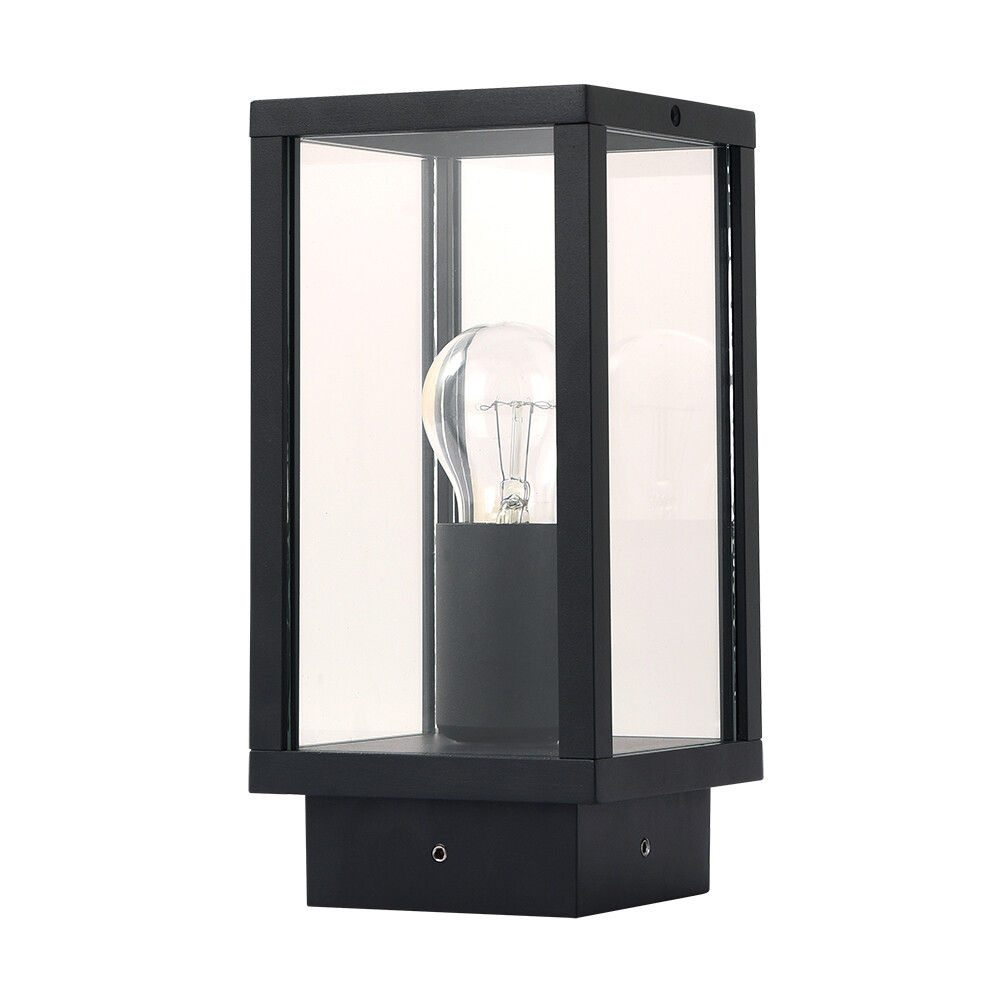 Изображение товара Светильник садово-парковый настенный Arte Lamp Pot черный E27 60 Вт IP54