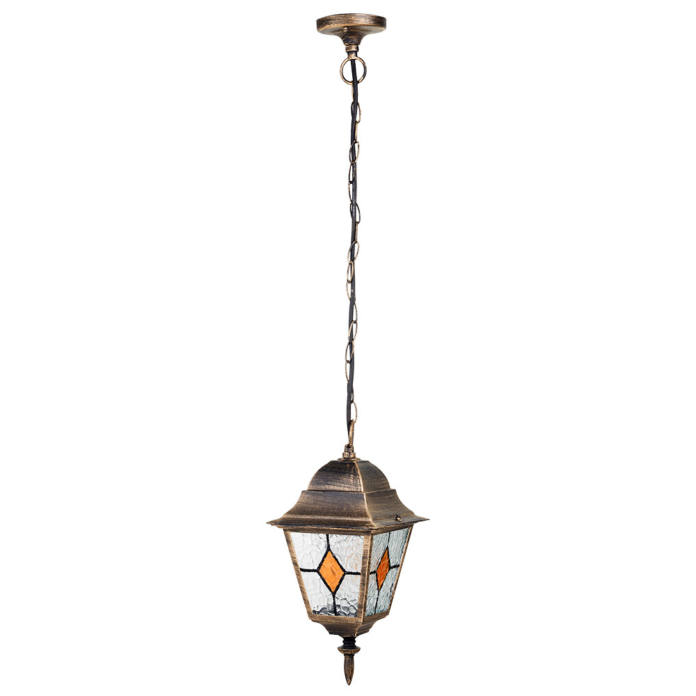 Изображение товара Садово-парковой светильник Arte Lamp Madrid коричневый IP44 75Вт E27