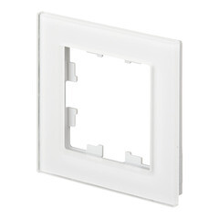 Рамка Systeme Electric AtlasDesign Nature одноместная белая (ATN320101) - фото 3