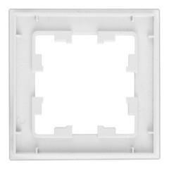 Рамка Systeme Electric AtlasDesign Nature одноместная белая (ATN320101) - фото 2