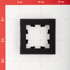 Рамка Systeme Electric AtlasDesign Nature одноместная черная (ATN331001) - фото 3