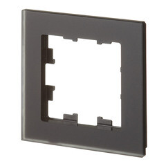 Рамка Systeme Electric AtlasDesign Nature одноместная черная (ATN331001) - фото 4