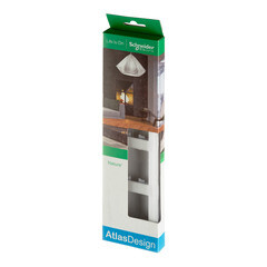 Рамка Systeme Electric AtlasDesign Nature четырехместная белая (ATN330104) - фото 5